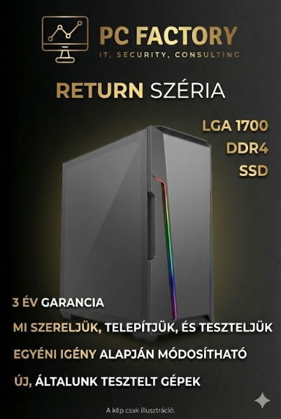 Pcfactory! MInden, ami számítástechnika!